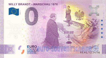 XEAL-2020-3 WILLY BRANDT - WARSCHAU 1970 