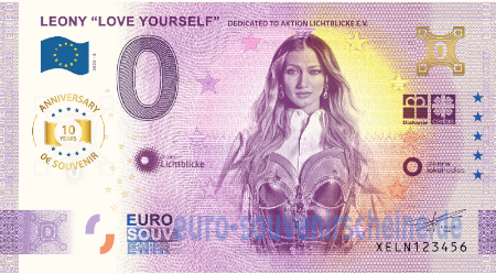 XELN-2025-8 LEONY "LOVE YOURSELF" DEDICATED TO AKTION LICHTBLICKE E.V.