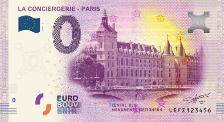 UEFZ-2017-1 LA CONCIERGERIE - PARIS CENTRE DES MONUMENTS NATIONAUX