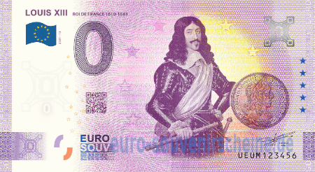 UEUM-2021-13 LOUIS XIII ROI DE FRANCE 1610-1643