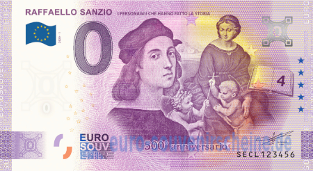 SECL-2020-1 RAFFAELLO SANZIO I PERSONAGGI CHE HANNO FATTO LA STORIA N°4