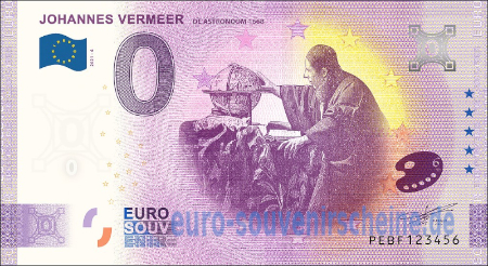 PEBF-2021-6 JOHANNES VERMEER DE ASTRONOOM 1668