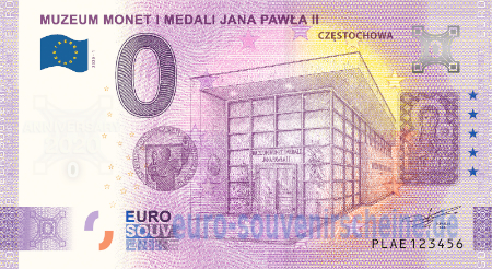 PLAE-2020-1 MUZEUM MONET I MEDALI JANA PAWŁA II CZȨSTOCHOWA