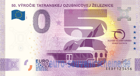 EEDF-2021-1 50. VÝROČIE TATRANSKEJ OZUBNICOVEJ ŽELEZNICE 